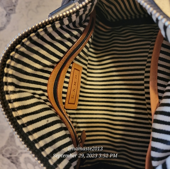 L.A.M.B. by Gwen Stefani Worthington Bristol Dartboard Bag Luxury Designer #515 - Picture 11 of 16